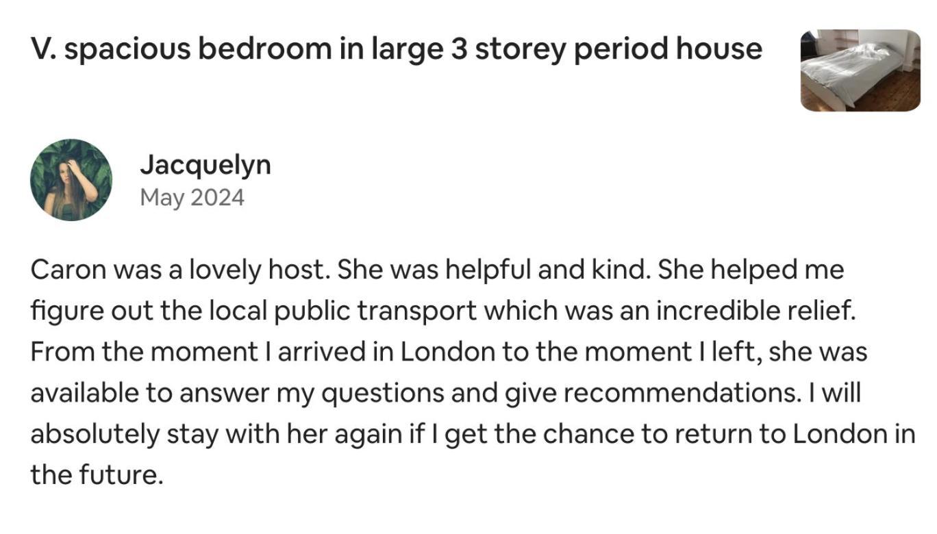 Homestay Fabulous Spacious Stylish Private In Nw6 With Excellent Transport Links To Centre, Hosted By Female Currently Taking Bookings For Females & Couples Only, Suitable For Holidays, Study, Work, Courses Or Inbetween London